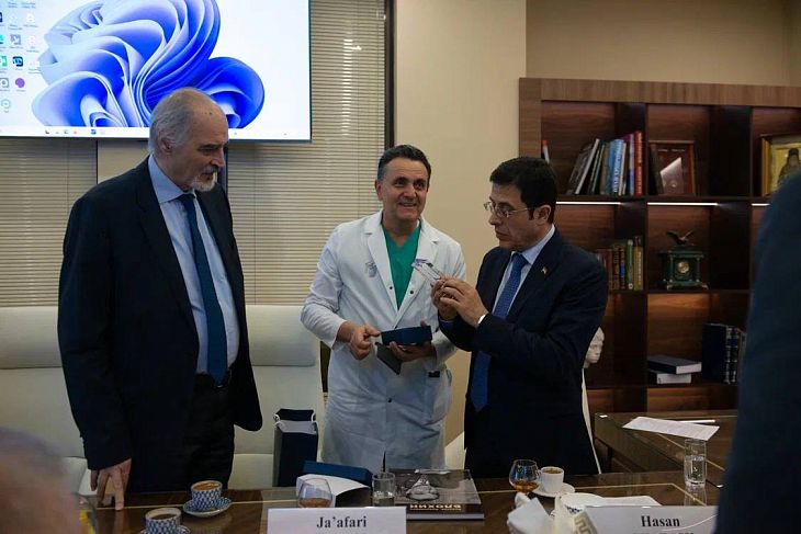 НМИЦ онкологии им. Н.Н. Блохина с официальным визитом посетил министр здравоохранения Сирийской Арабской Республики