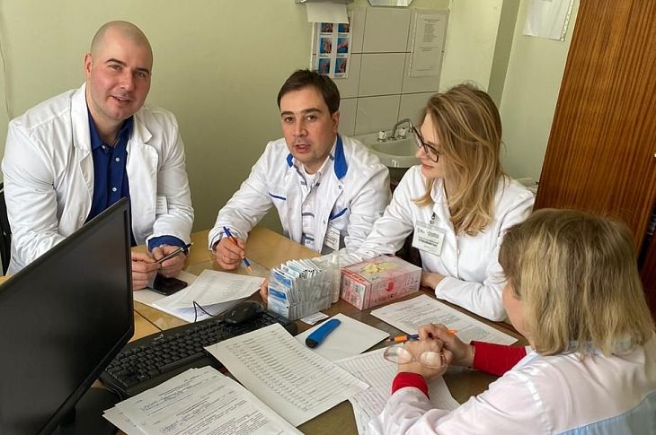 727 жителей города Сатка Челябинской области прошли онкоскрининг у врачей Онкоцентра